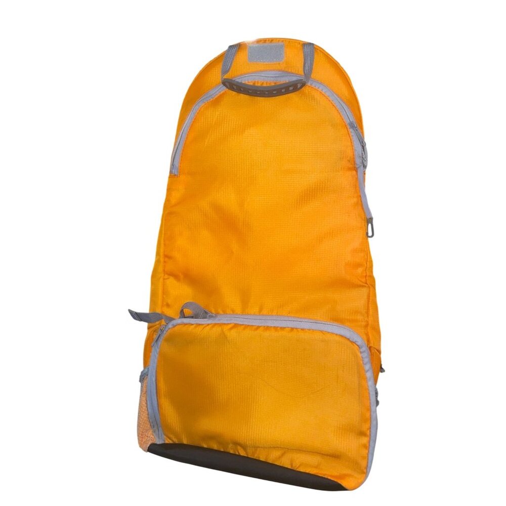 Orange & Gray Child Carrier Backpack With Adjustable Straps & Padded Support For